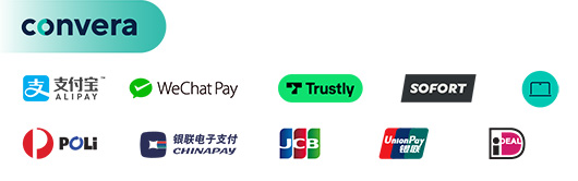 Convera bank logos for international students making payments by bank transfer