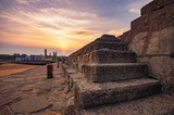 an image of the steps on the pier looking towards St Andrews.