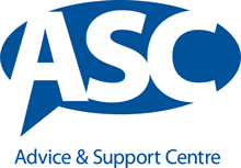 Logo of the ASC - Advice and Support Centre